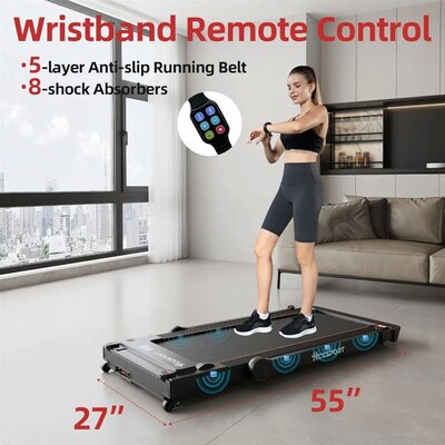 3 in 1 Under Desk Treadmill Walking Pad with Removable Desk
