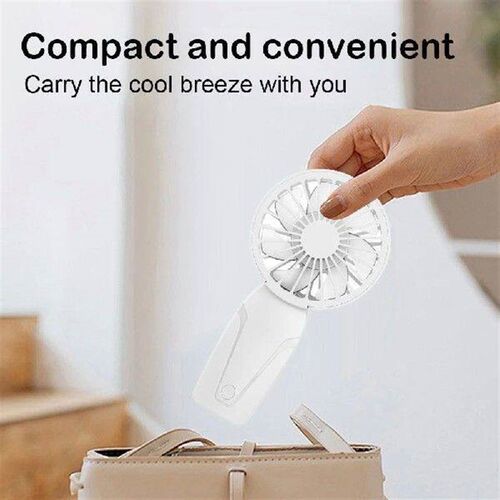 Portable Handheld Fan USB Rechargeable Personal Fan Compact