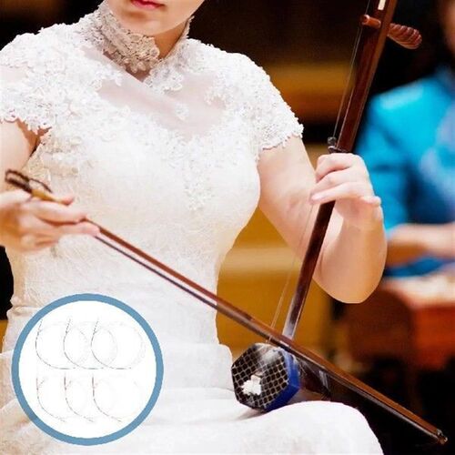 Double Erhu String Set Stringed Instrument Part Three Steel