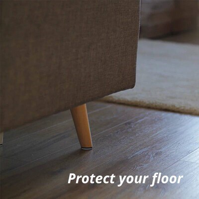 Chair Leg Protector Furniture Legs Rubber Anti-vibration Pad