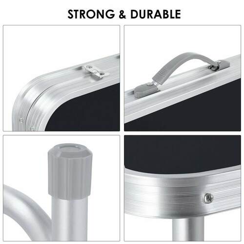 Outdoor Camping Table Portable Foldable Desk Furniture Compu