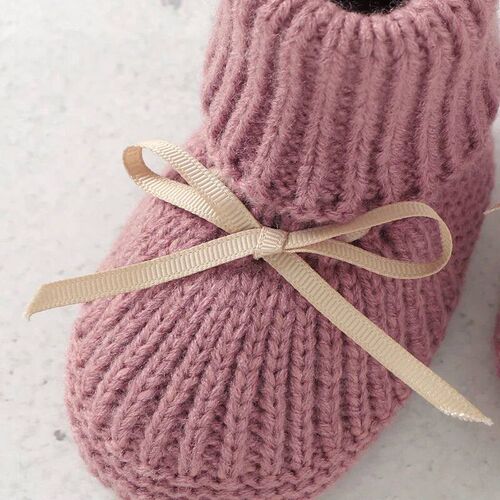 Baby Shoes + Gloves Set Knit Newborn Girls Boys Boots Mitten