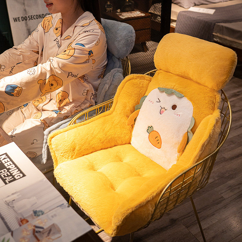 坐垫屁垫办公室久坐椅子靠垫靠背一体座椅垫学生宿舍加厚屁股垫子,居家布艺,椅垫,淘宝优惠券,粉丝福利购,淘宝优惠卷