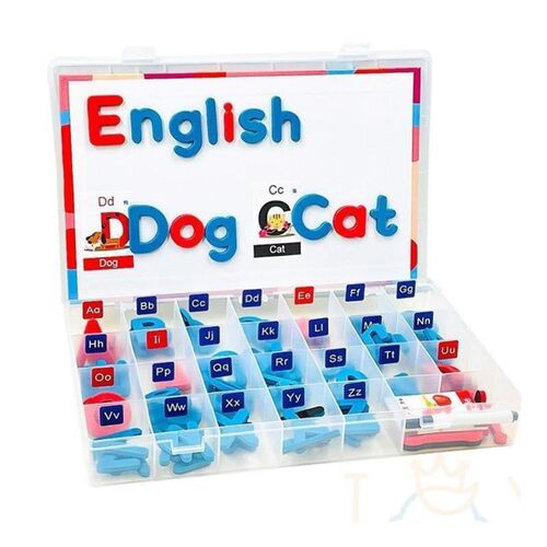 Magnetic Letters 10/26 Pcs Uppercase Lowercase Foam Alphabet