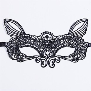 Sexy Women Lace Eye Mask Masquerade Ball Prom Halloween Cost