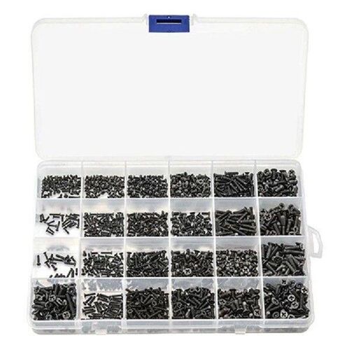 720Pcs Countersunk Flat Head Mini Screw Set M1.4 M1.7 M2