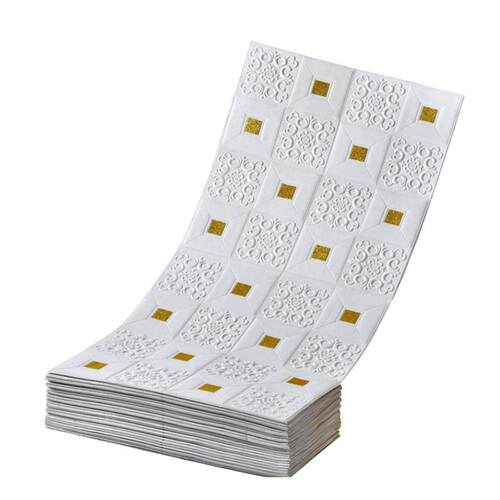 3D Wall Sticker Imitation Brick aterproof Wallpaper Room墙纸