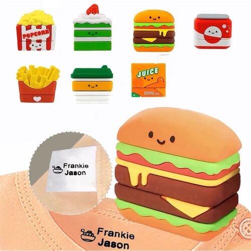Name Stamps Custom-Made Cartoon Seal Clothes Children Baby W