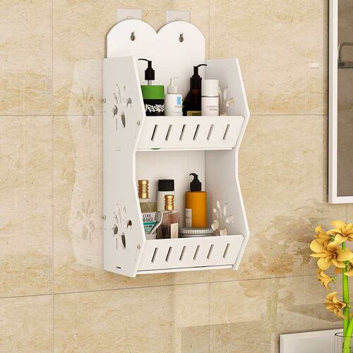 Bathroom Storage Rack Perforated Wall-mounted Storage Rack M