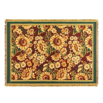 Ethnic Bohemian Knitted Throw Blanket picnic camping Sofa Co