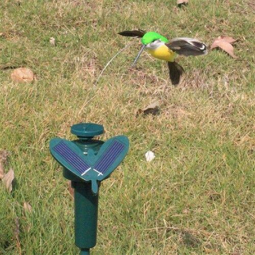Solar Flying Humming Bird Garden Decoration Indoor Outdoor