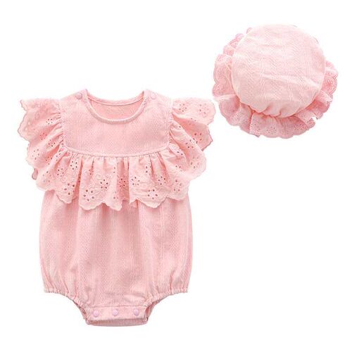 Baby Clothes Hakai Newborn One-piece Suit Sweet Cotton Hoode