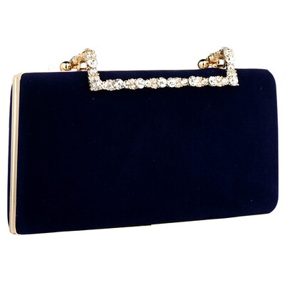 Flannelette Clutch Bag Elegant Luxury Women Bag Shoulder Han