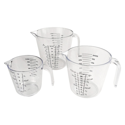 scale Plastic Measuring Jug Cup Cooking Kitchen Bakery Tool