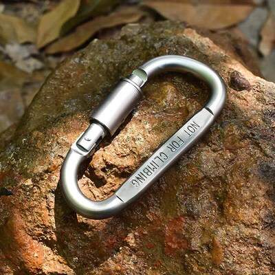4-6PCS Carabiner Set For Key Camping Survival EDC Outdoor Ke