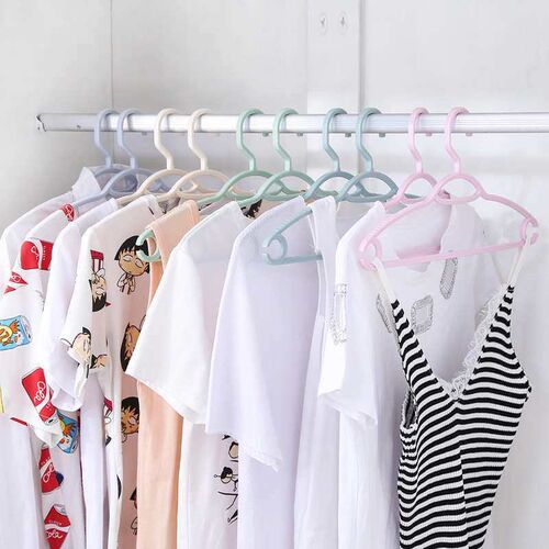 Multi-functional Adult Plastic Hanger Household Seamless Non