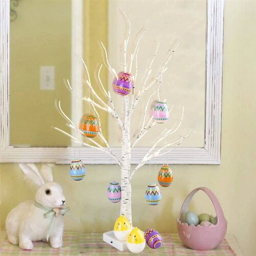 60cm Easter LED Birch Light Tree Decorations For Home Table