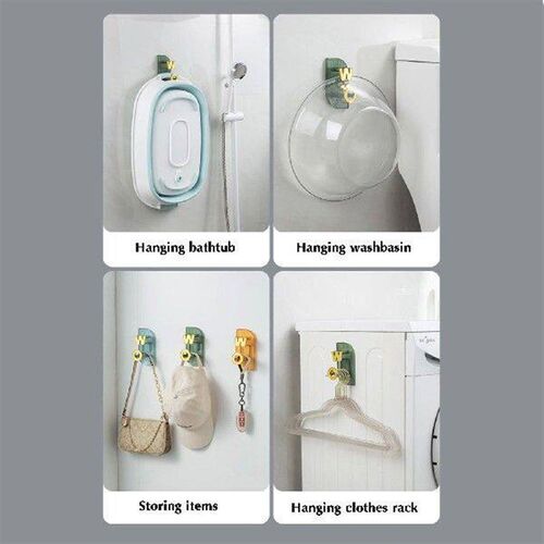 Wall Hanging Washbasin Storage Rack Waterproof Wash Basin