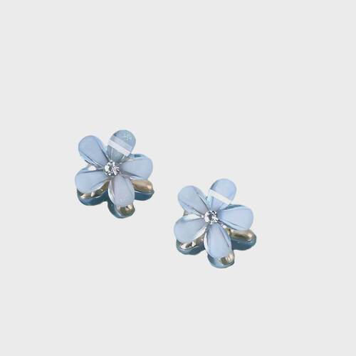 accessories girl flower grab clip braided hair bangs clip