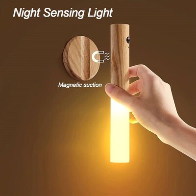 LED Induction Night Light Intelligent Rechargeable Magnetic