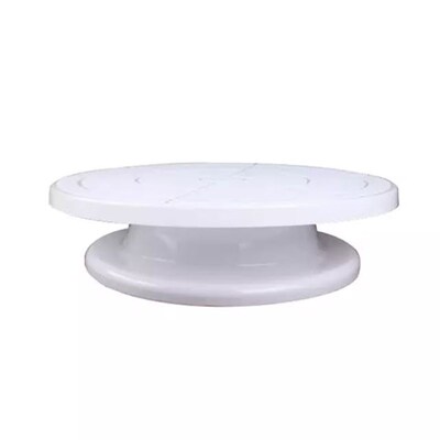 Cake Base Rotating Cake Stand Cupcake Swivel Plate Revolving