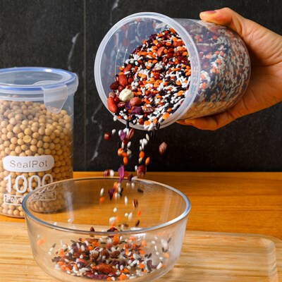 sealed food jars bottles fresh sealpot container box