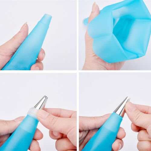 Stainless Steel Decorating Tip Set Cake Decorating Tool Thic