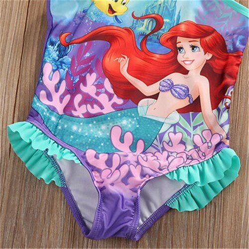 Toddler Kids Baby Girls Cartoon Bikini Suit Swimwear Swimsui