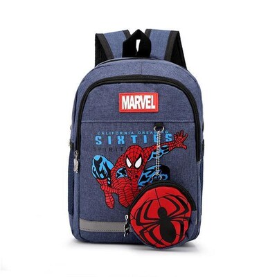 bag Spiderman children boy bookbag for school mini backpack
