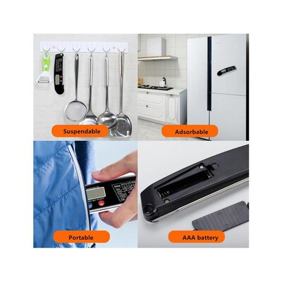 Digital Kitchen Food Thermometer For Meat Water Milk Cooking