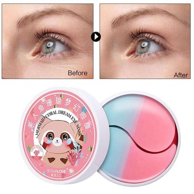 60pcs Hyaluronic Acid Eyes Mask Remove Dark Circles Moisturi