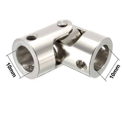 Uxcell 5-10mm Rotatable Universal Joint Steering Gear U