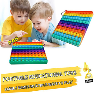 Big Push Pop Its Bubble Sensory Fidget Toys 100 Bubbles Sss