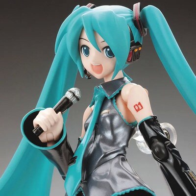 Anime FIGMA Hatsune Miku Action Figures Movable Joints Conta