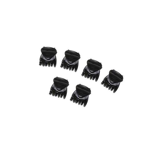 Plastic Mini Hair Clip Claw Cute Hair Clips Plastic Black Ha