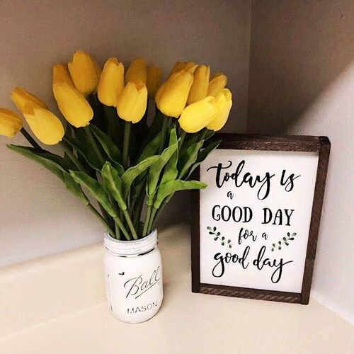 10PCS Tulips Flowers Artificial Tulip Bouquet PE Foam Fake F