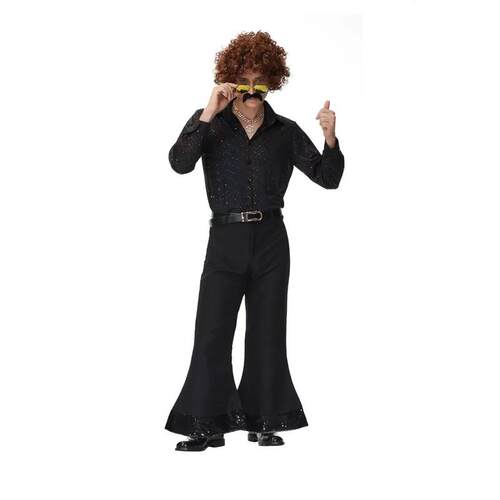 Couples 80s Retro Disco Costume Music Festival Bar Singer H