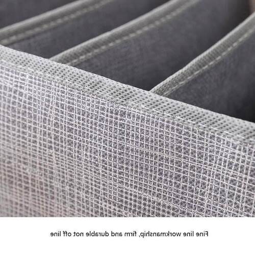 Jeans Compartment Storage Box Closet Organizer Clothes Separ