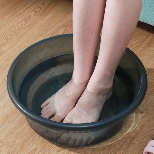 Thickened Transparent Washbasin Laundry Basin Plastic Childr