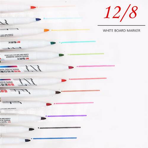 Color Whiteboard markers water-based erasable marker pen non