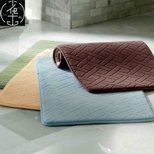 Soft Memory Foam Bath Bathroom Floor Shower Rug Non-slip Mat