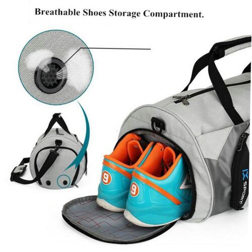 Men Gym Bags For Fitness Training Outdoor Travel Sport Bag M