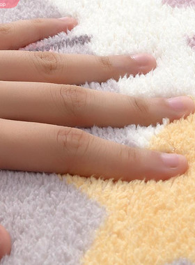 Long Floor Mat Bedside Rug Super Soft and Comfortable Lamb V
