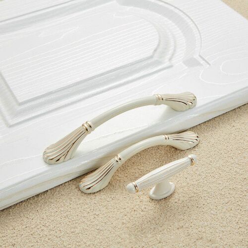 Drawer Pulls Kitchen Cabinet Handles 96mm/128mm Beige Door K
