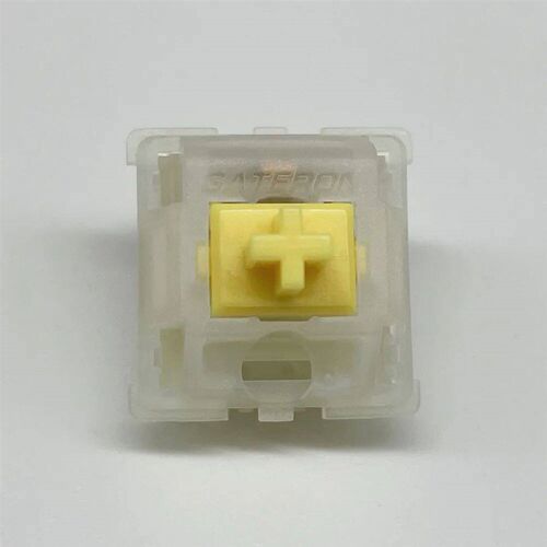 Gateron Milky Yellow Switch 5 Pin Hot Swap Red Brown Clear M
