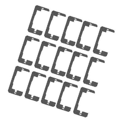 20Pcs Receptacle Levelers Iron Wall Plate Shims for