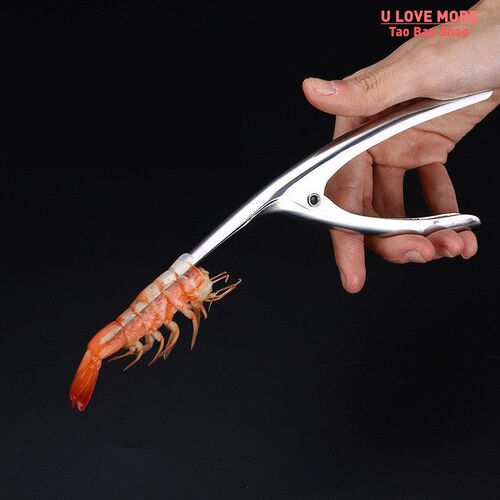 Stainless Steel Shrimp Peeler Prawn Shrimp Deveiner Fishing