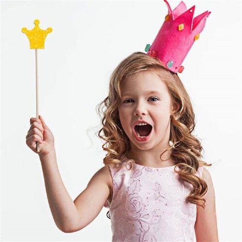 Handmade Crown Fairy Kids Performance Props Unfinished