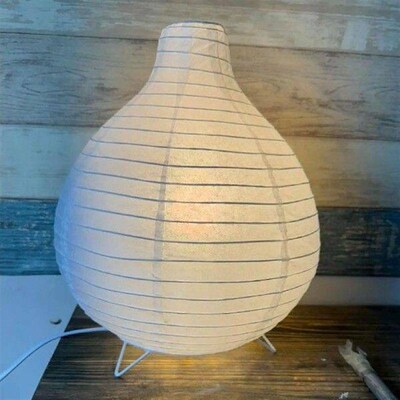 Paper Table Lamp Desk Decoration Room Decoration Standing