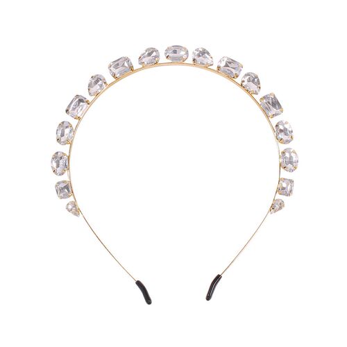 Color drill hair hoop hair ornament head hoop alloy diamond